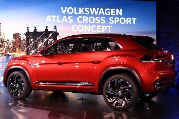 Volkswagen Atlas Sport призван заменить на американском рынке модель Touareg