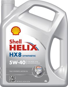 Масло Shell Helix HX8 Synthetic 5W-40